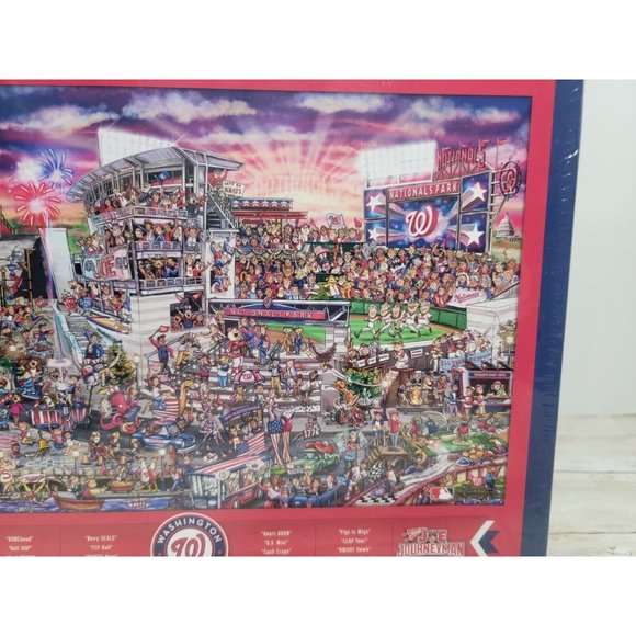 MLB Washington Nationals Can You Find Joe Puzzle Baseball 500‎ piece puzzle New - Picture 4 of 7